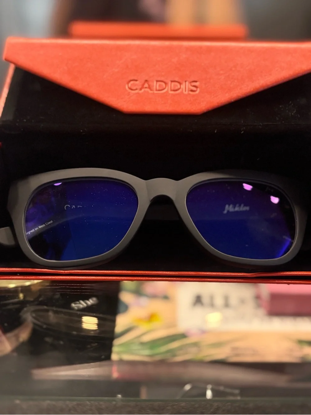 Caddis Miklos Blue Light glasses Frame Color Matte Black
